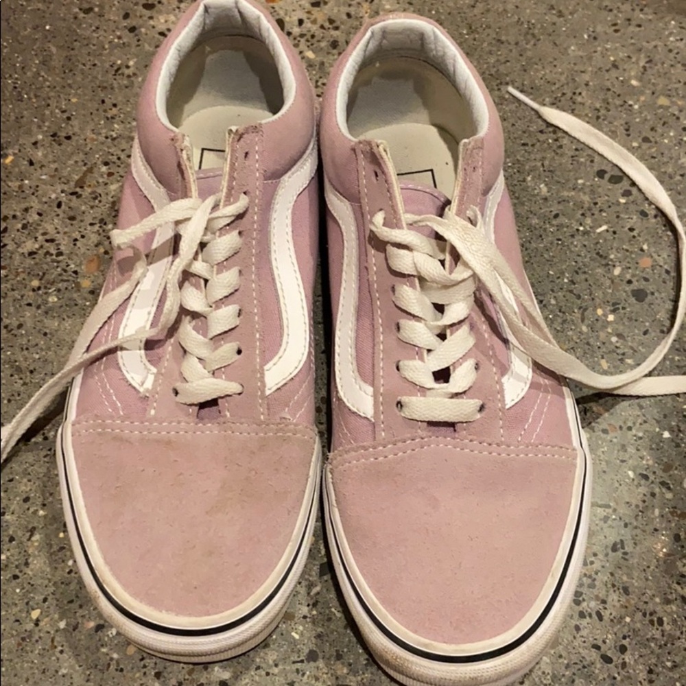 Lilac old skool vans